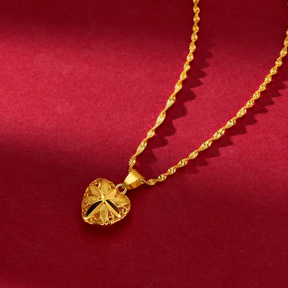 Heart Shaped Memorial Necklace