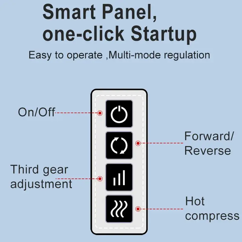 Electric Massage Pillow Vibrator