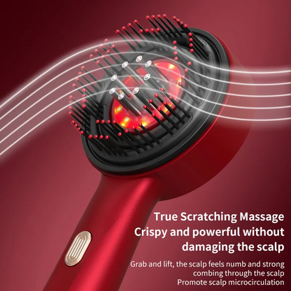 Red Light Therapy Scalp Massager